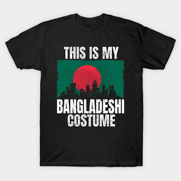 This Is My Bangladeshi Costume for Men Vintage Bangladeshi T-Shirt by Smoothbeats